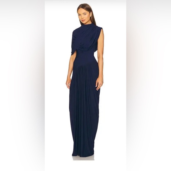 Deme by Gabriella Bloom Dress in Navy Blue - Picture 3 of 9